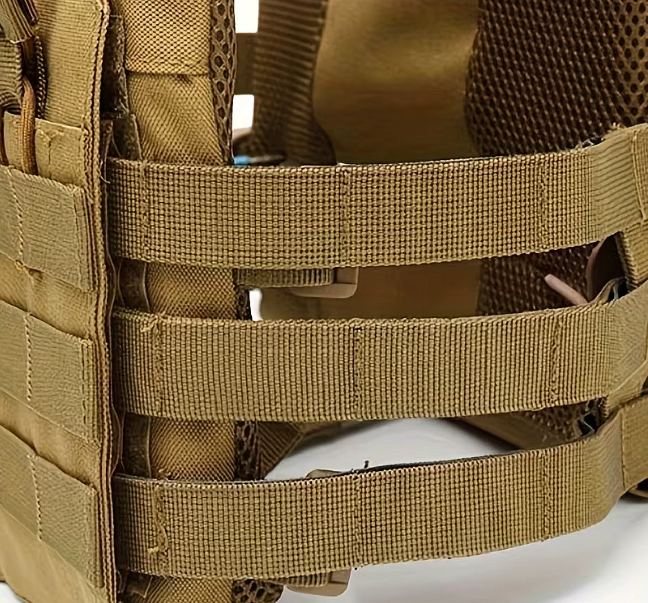Plate Carrier taktikai mellény, MOLLE rendszer, állítható