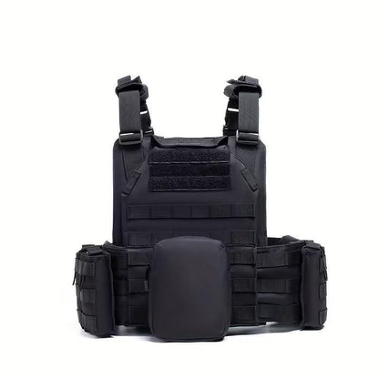 Taktikai mellény Plate Carrier, MOLLE rendszer, modulokkal - állítható