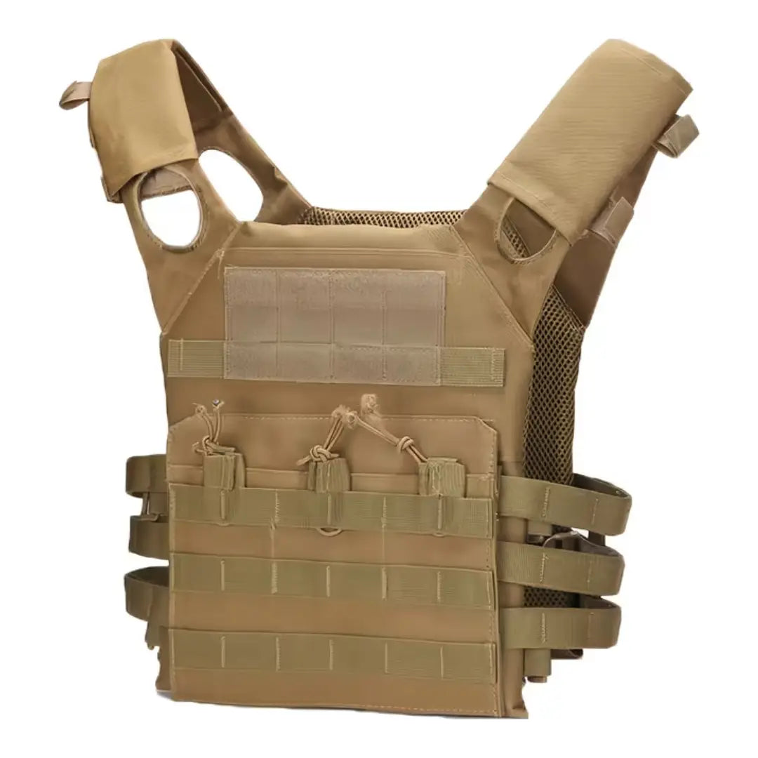 Plate Carrier taktikai mellény, MOLLE rendszer, állítható