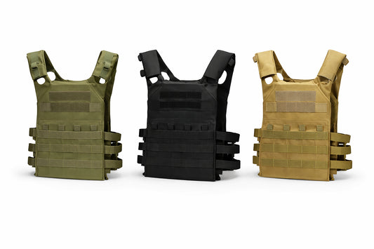 Plate Carrier taktikai mellény, MOLLE rendszer, állítható