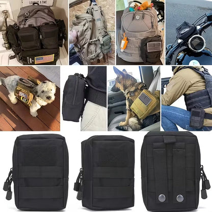 Taktikai modul, táska, függőleges, MOLLE rendszer