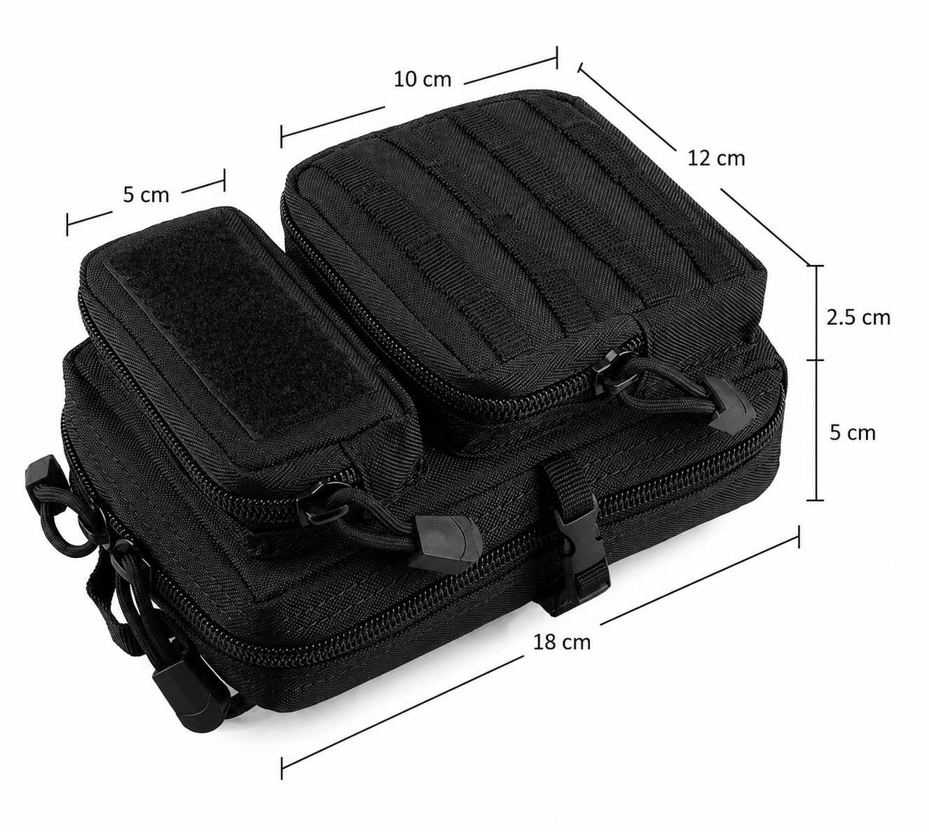 BlackAirsoft Mini Utility Pouch MOLLE taktikai moduláris táska