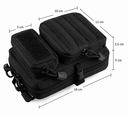 BlackAirsoft Mini Utility Pouch MOLLE taktikai moduláris táska