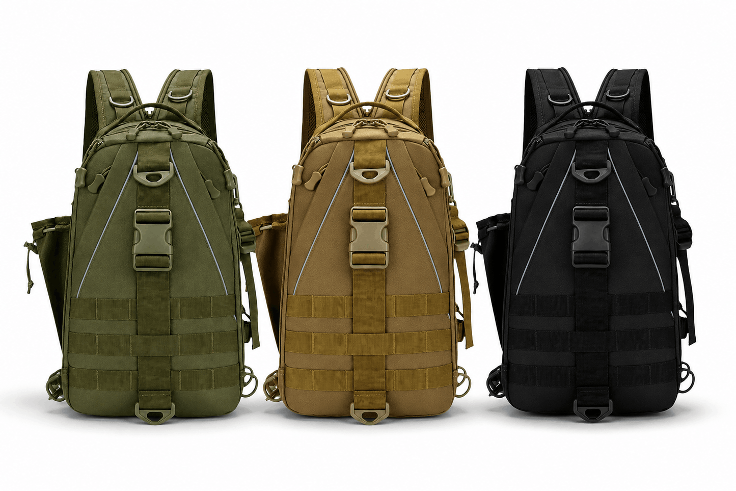 Taktikai Sling táska 15L MOLLE rendszerrel