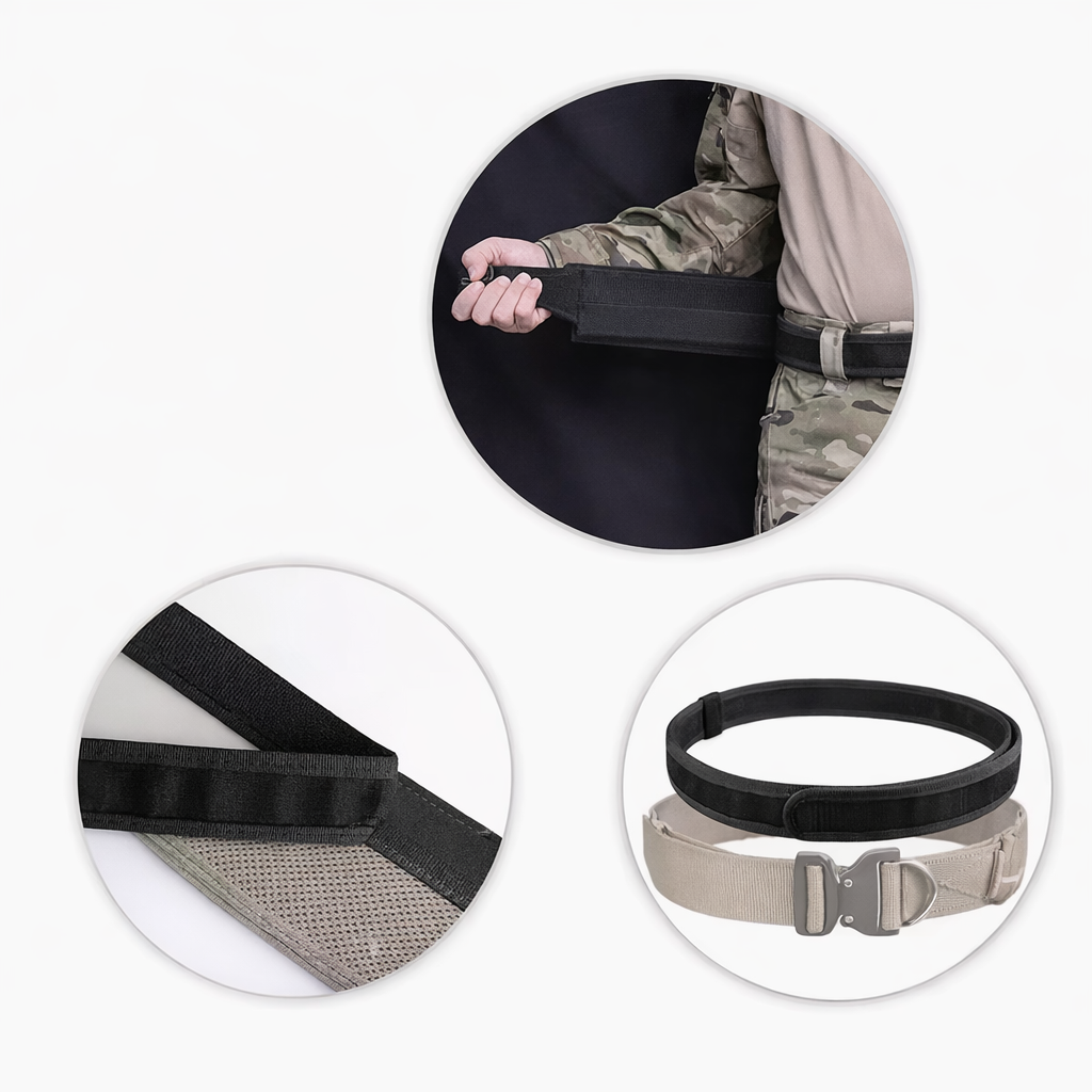 Taktikai belső öv 3.8cm (134cm) – Velcro Duty Belt