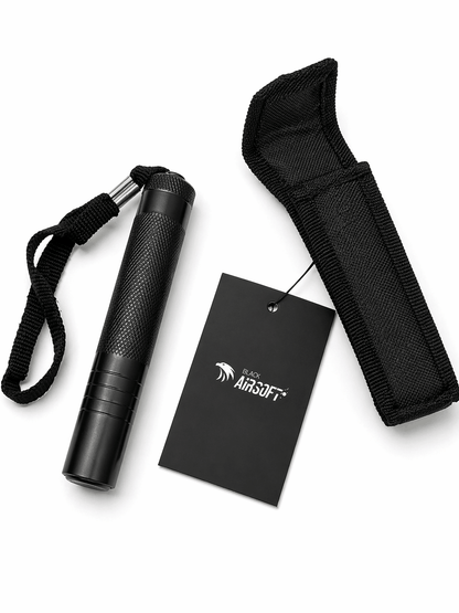 Black Airsoft RAPTOR 40cm teleszkópos acélbot tokkal
