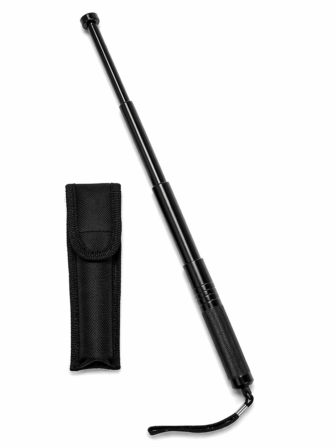 Black Airsoft RAPTOR 40cm teleszkópos acélbot tokkal