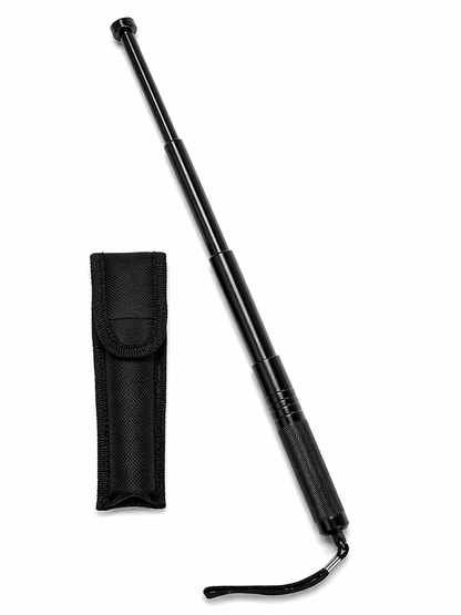 Black Airsoft RAPTOR 40cm teleszkópos acélbot tokkal