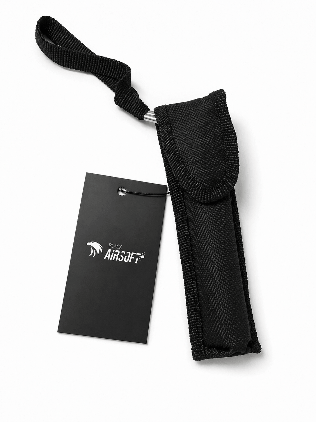 Black Airsoft RAPTOR 40cm teleszkópos acélbot tokkal