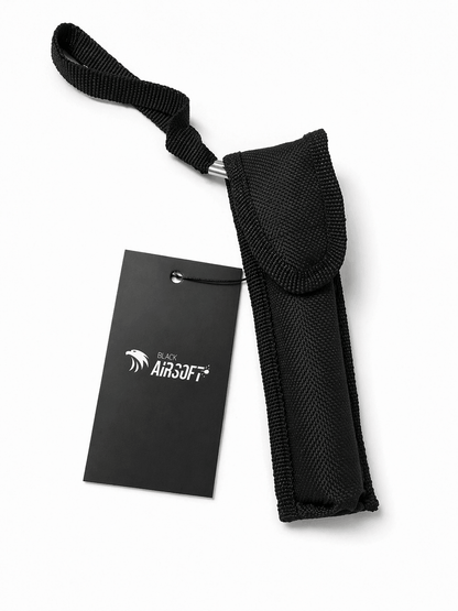 Black Airsoft RAPTOR 40cm teleszkópos acélbot tokkal