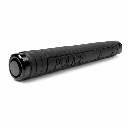 Teleszkópos acélbot, Black Airsoft POLICE, 60 cm, tokkal