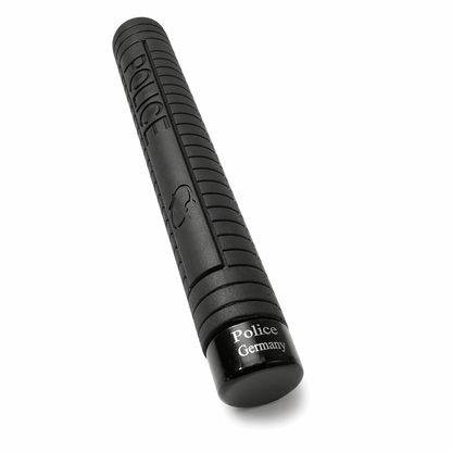Teleszkópos acélbot, Black Airsoft POLICE, 60 cm, tokkal
